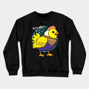 Kweh Fat Chocobo - Final Fantasy Creature - Monster Summon Crewneck Sweatshirt